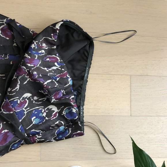 American Eagle strapless floral dress - Picture 7 of 10